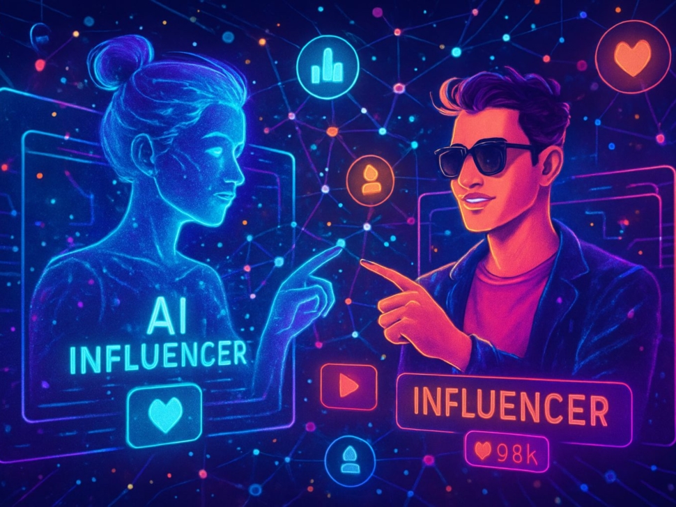 Digital marketing strategy illustration